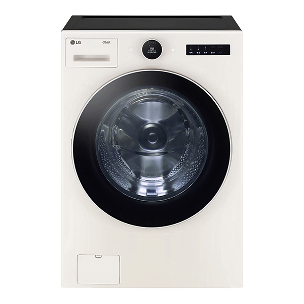 [LG전자] TROMM(트롬) 오브제컬렉션 드럼세탁기 24kg [네이처베이지/FX24ENE]