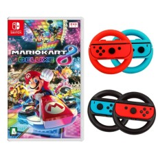 [닌텐도] SWITCH 마리오카트8 디럭스 한글판 + 전용 휠 2P