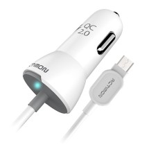 [엑티몬] 엑티몬 차량용 충전기 MON-C2-QC2-230-5P [일체형/고속충전지원/마이크로5핀/화이트]