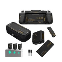 [PLENBO] SWITCH 닌텐도 스위치 플랜보 G-케이스 / PLENBO G-CASE [충전 케이스] OLED 전용 / 패밀리팩 / 블랙